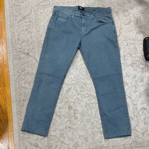 PAIGE LENNOX Denim Men's Steel Blue Slim Jeans